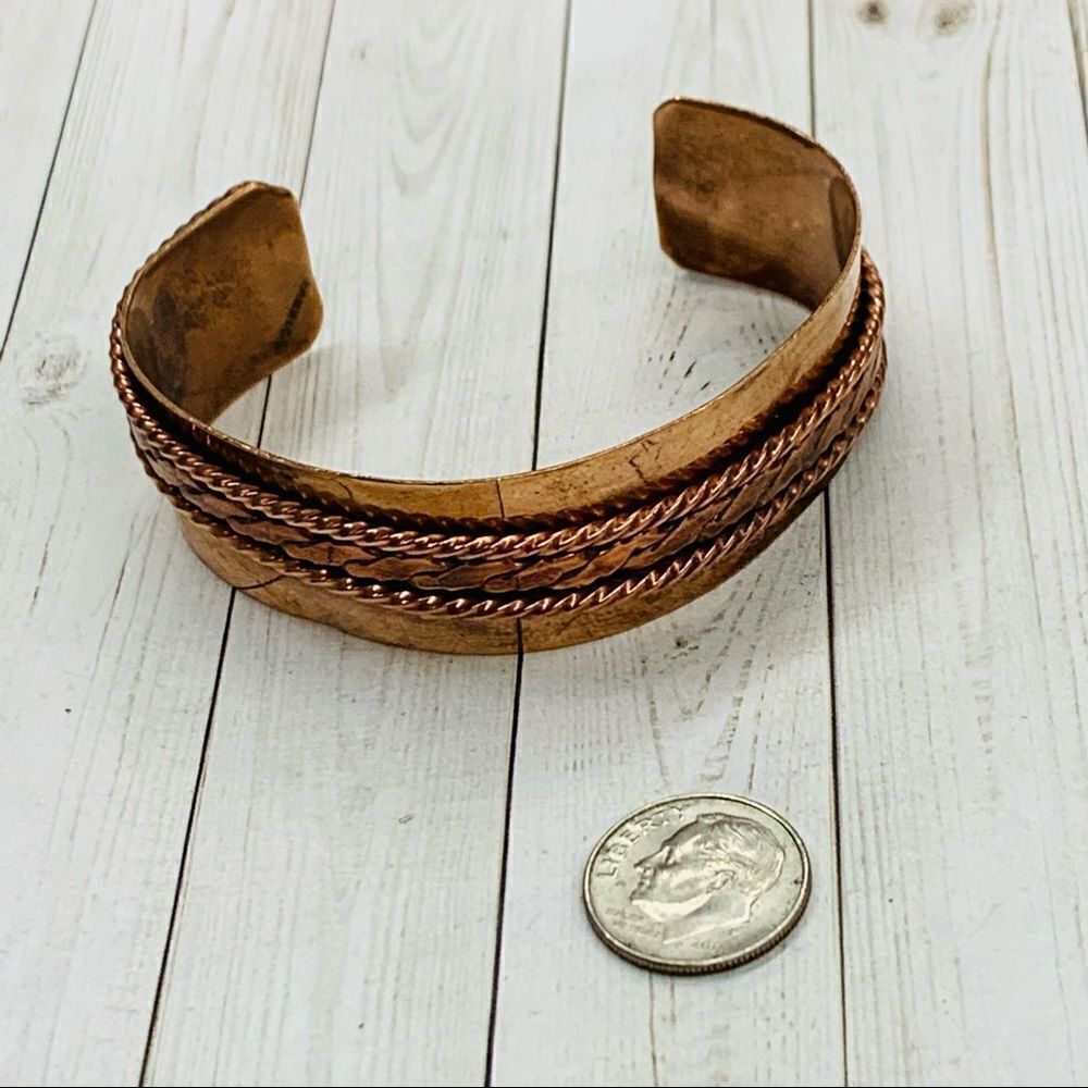 Mexican Copper Cuff Bracelet‎